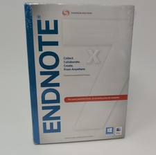 Thomson Reuters Endnote Student X7 Mac 10.6 Windows 8 Research Tool Brand New 
