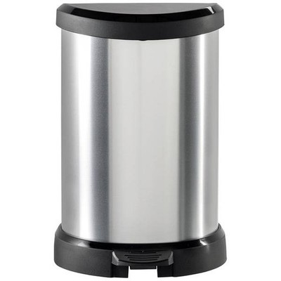 Curver 240568 DECO Bin Garbage Can 15L (L x H x D) 303 x 448 x 26