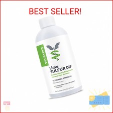 Vet Basics Lime Sulfur Dip   Skin Itch Relief Concentrated Antimicrobial  Antip