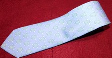 VINEYARD VINES MADE IN U.S.A. LIGHT PURPLE/GREEN TURTLE MOTIF TIE - NECK TIES.