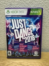 Just Dance 2018 Kinect (Microsoft Xbox 360, 2017) No Manual