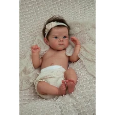 Realistic Reborn Baby Doll 18 Inch Silicone Full Body Anatomically Correct Toy