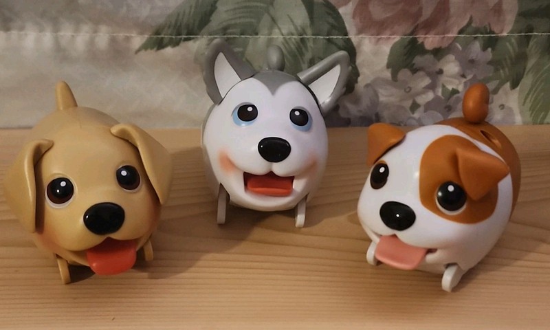 Lot of 3 Chubby Puppies & Friends line produced by Spin Master.