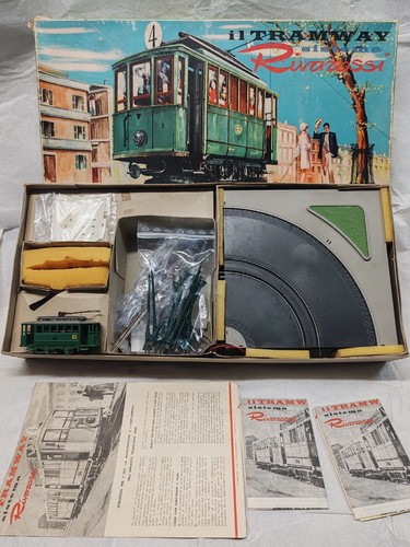 Rivarossi 6400 Tramway Set Impianto Tranviario completo vettura + binari H0 | Zustand: Usato