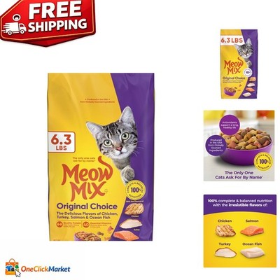 6.3 lb  Choice Dry Cat Food for All Life Stages - Delicious & Nutritious