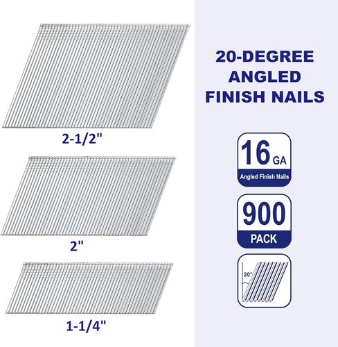 Top 5 Best 16 Gauge Angled Finish Nails (Tried And True Picks) Of 2025 - View #3