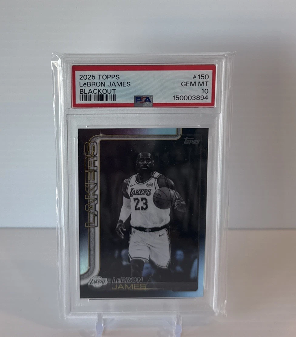 LeBron James Professional Sports Authenticator (PSA) Basketball