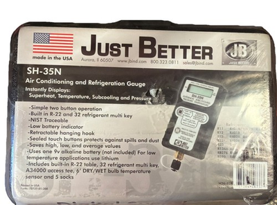 #ad JB Industries SH 35N Pressure Temperature Wireless Digital Gauge $135.79