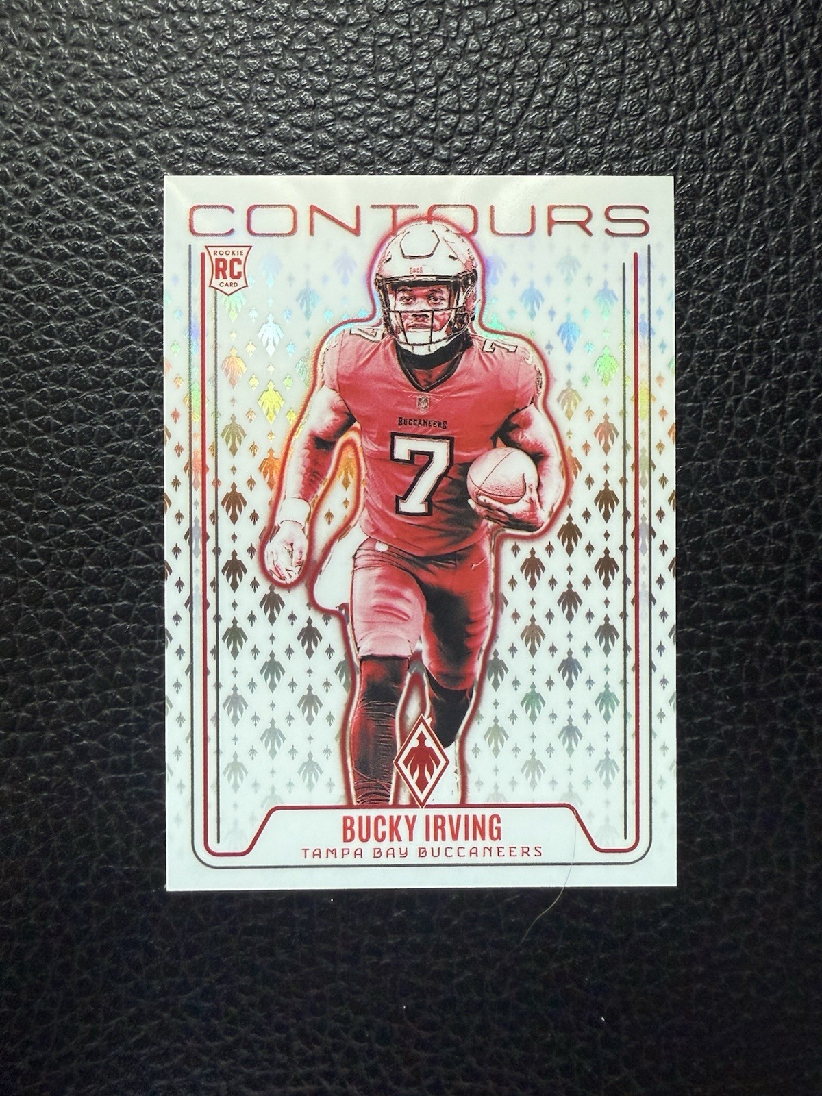 Bucky Irving 2024 Panini Phoenix Bronze Contours /75 #CON-BG Buccaneers