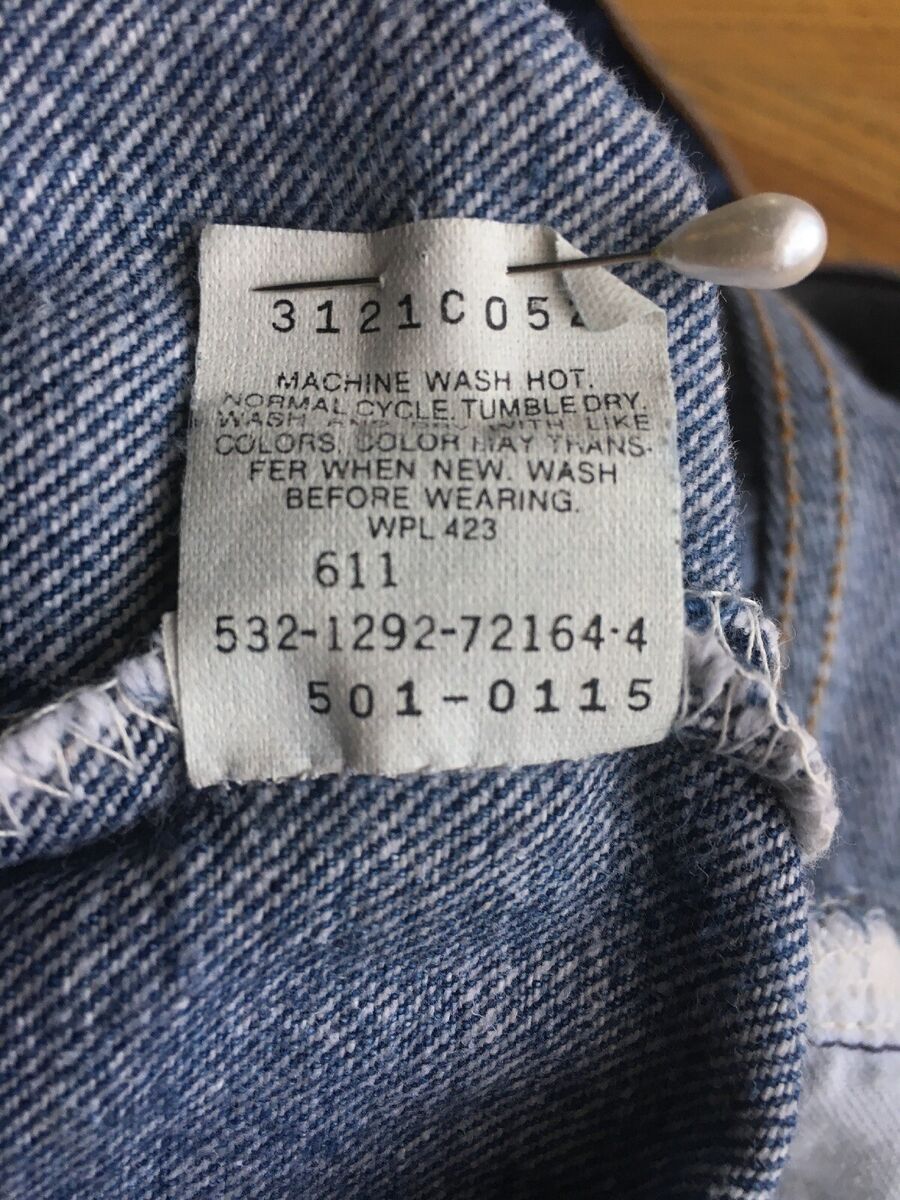 Vintage 80s 90s Classic Levis 501 Blue Jeans Mens 36-30 Vintage 80s 90s Classic Levis 501 Blue Jeans Mens 36-30