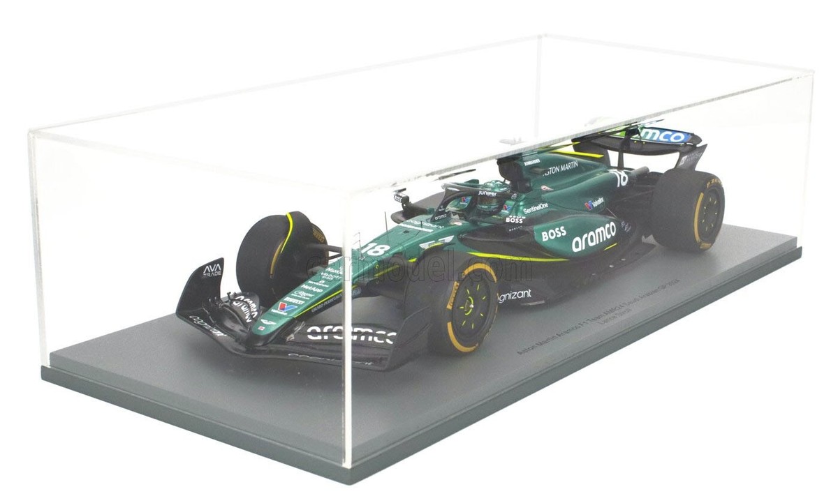 Spark ASTON MARTIN F1 AMR24 SEASON 2024 STROLL #18 with