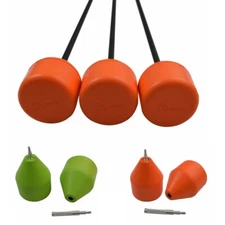 3PCS Archery Sponge Safety Foam Arrow Heads  Practice Broadheads Shooting Game