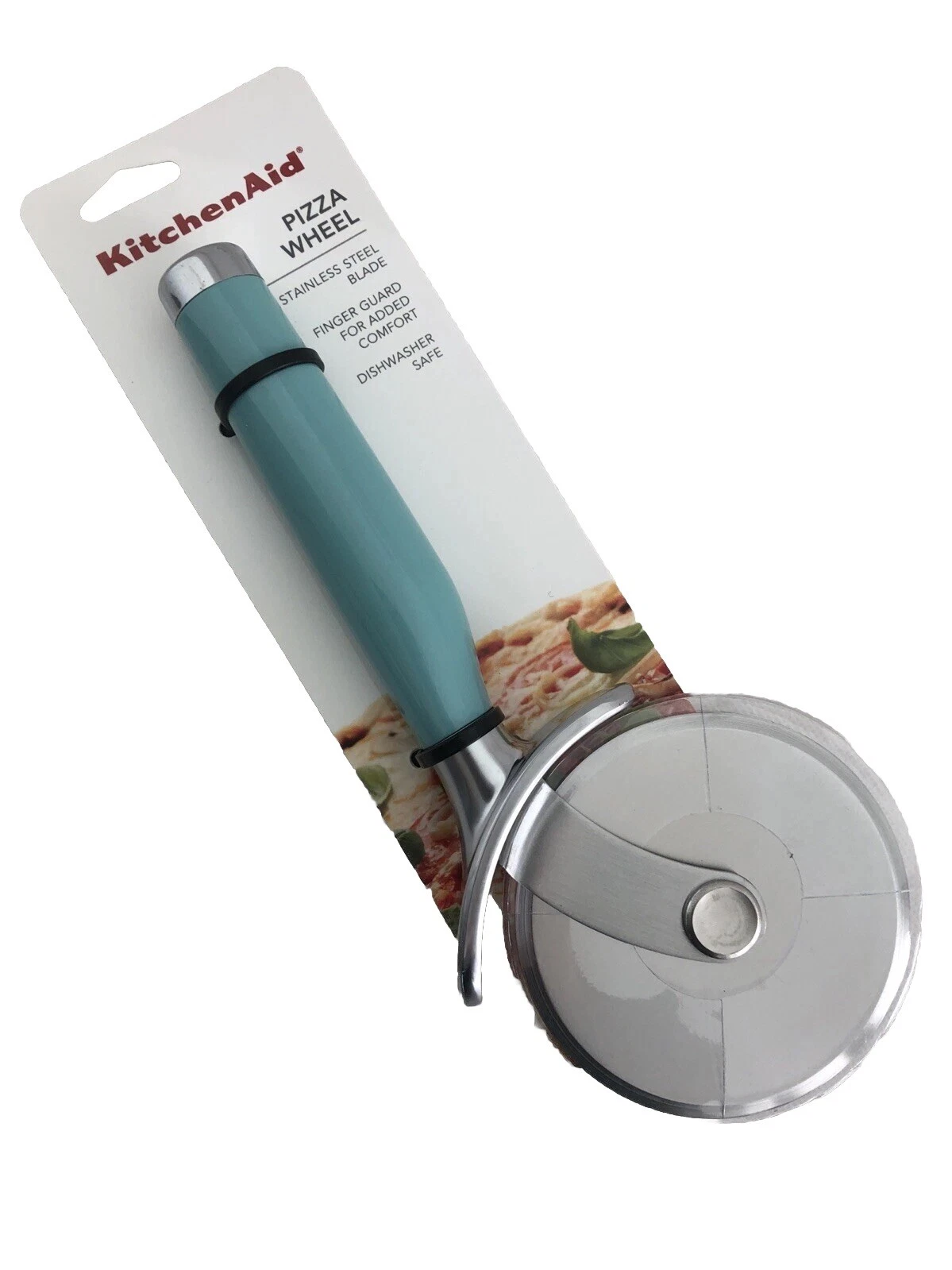 New KitchenAid Aqua Sky Glossy Pizza Wheel Cutter HAQA
Opens in a new window or tab