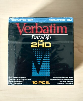 Disketten Verbatim MF 2HD 3.5'' Neu Floppy Disc NEU