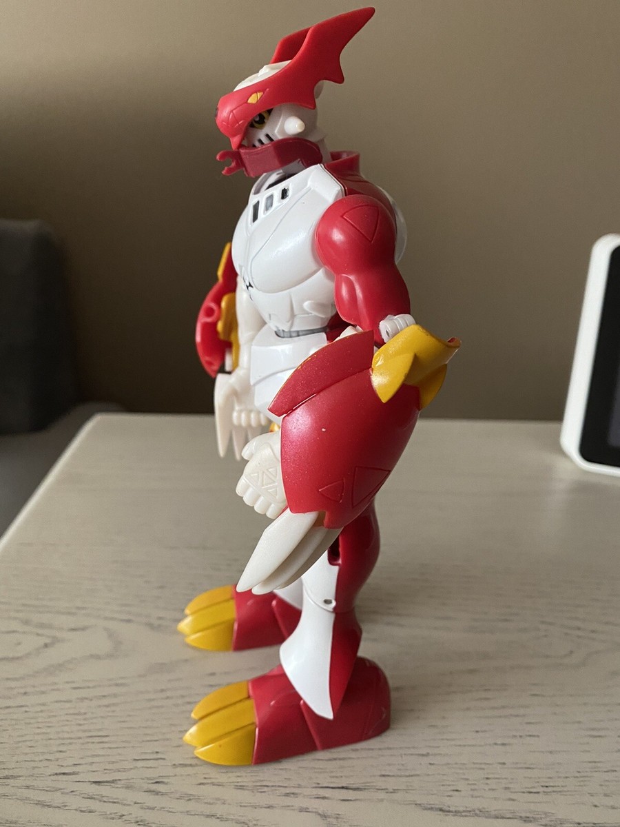 BANDAI デジモンペディウム 赤 1999年製 BEMEMORY デジモンアドベンチャー02 D-3 WHITE AND YELLOW Dim