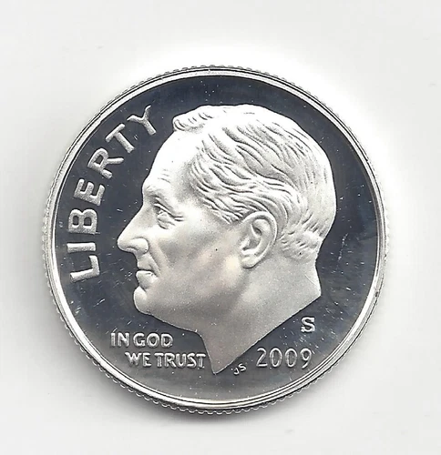 2009 S Silver Proof Roosevelt Dime - 90% Silver