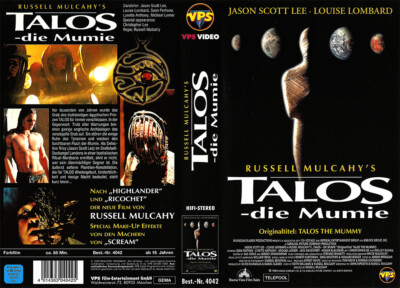 Talos - Die Mumie - Jason Scott Lee Louise Lombard Sean - (VHS Cassette)