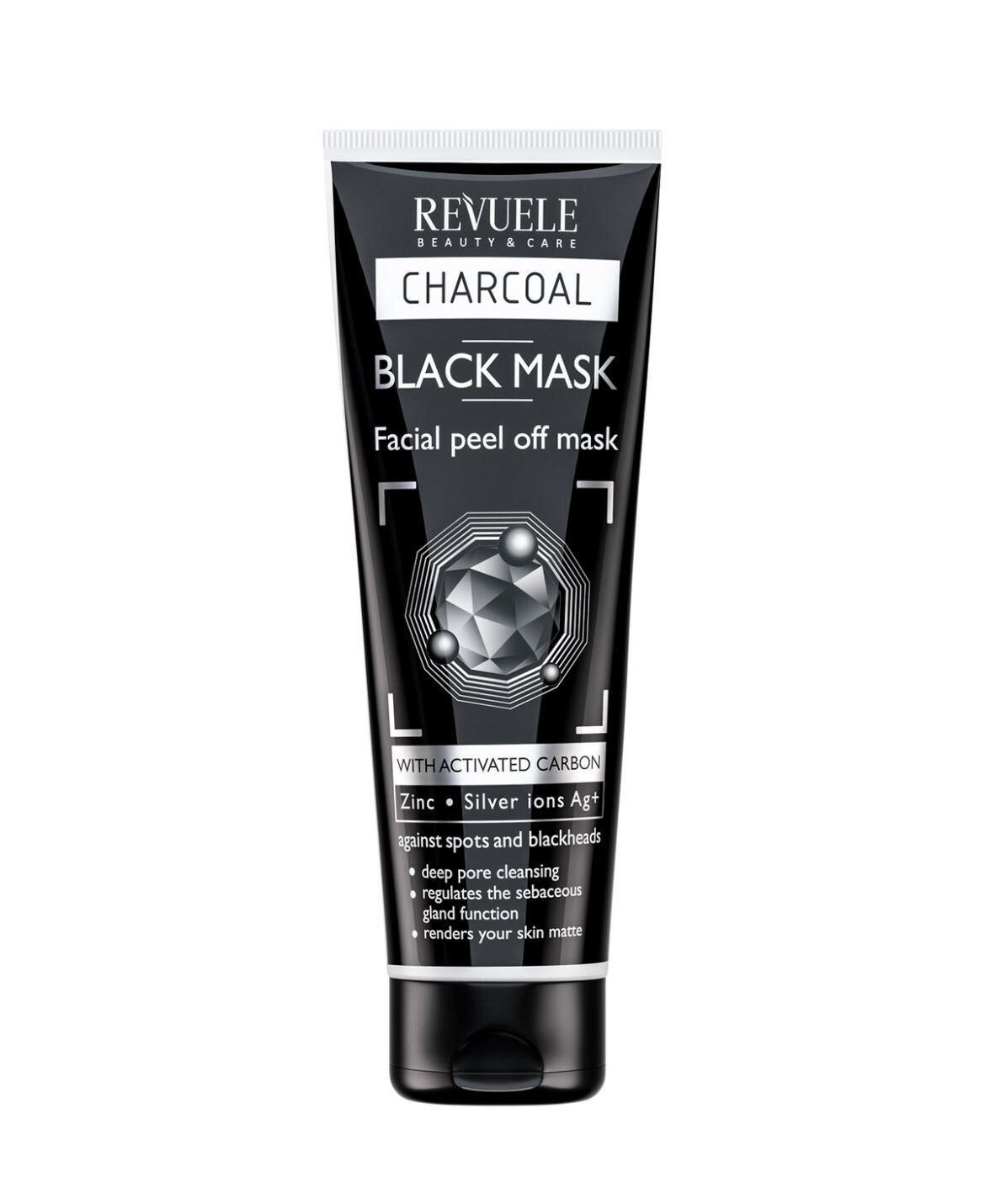 REVUELE NO PROBLEM black peel-off face mask, 80 ml