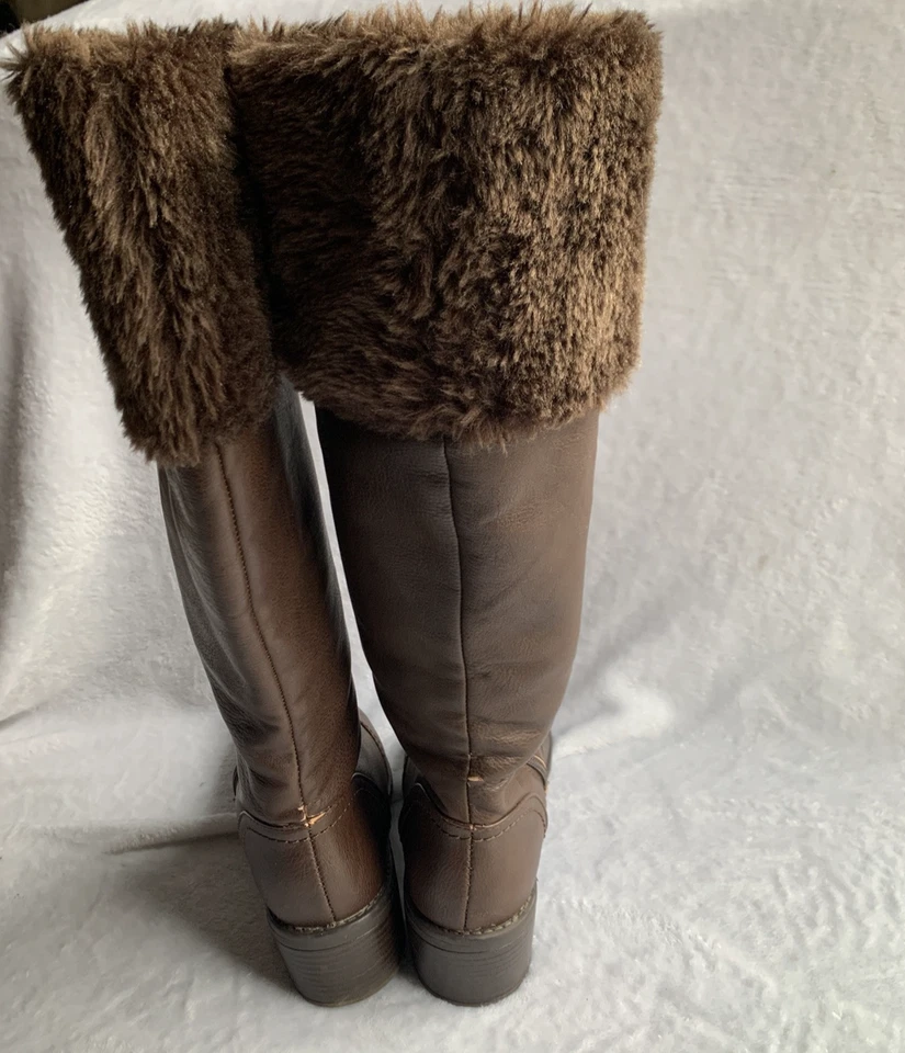 Bota Alta Campbell Marrón Softspots Para Mujer Talla US 8.5 LEER Foto 4 de 4