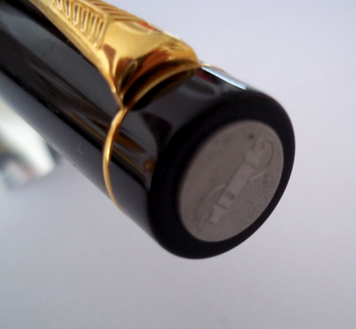 Stylo Plume Parker Duofold International Prestige - Noir, Plume Or - Comme Neuf