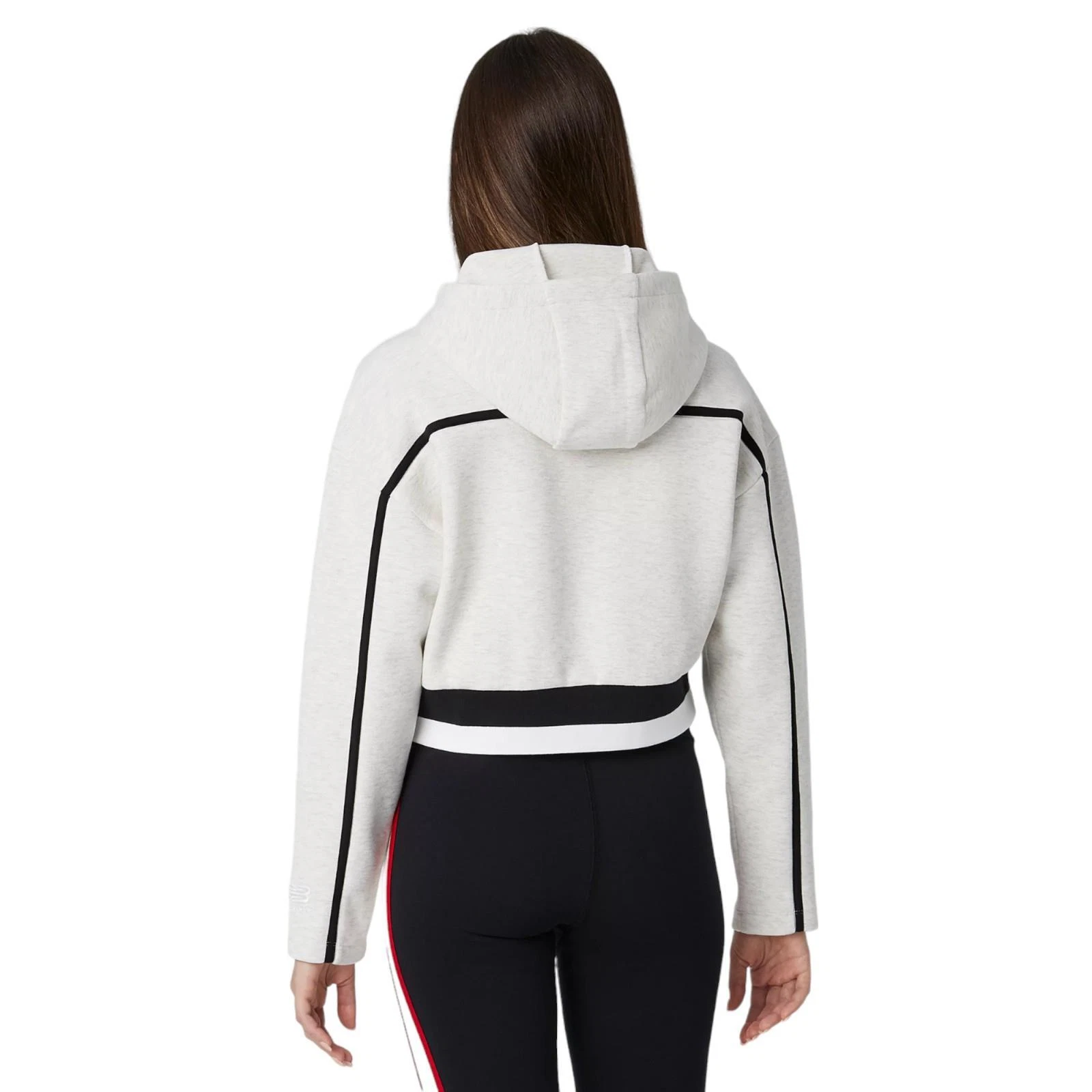 OFF WHITE FELPA CON CAPPUCCIO DONNA NEW BALANCE ATHLETICS SELECT BOXY BIANCA COMODA LOUNGE NUOVA CON ETICHETTE