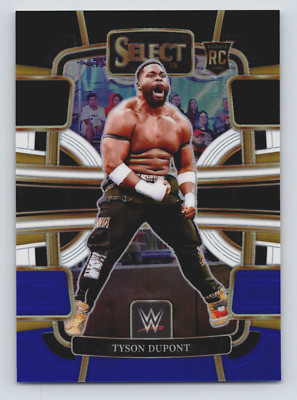 2024 Panini Select Prizm WWE #68 Tyson Dupont Blue Wave Concourse 234/399 Card