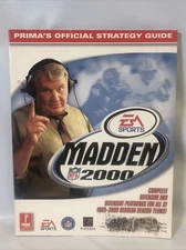 Prima Strategy Guide : Madden Football 2000 (EA Sports, NFL) Good Condition