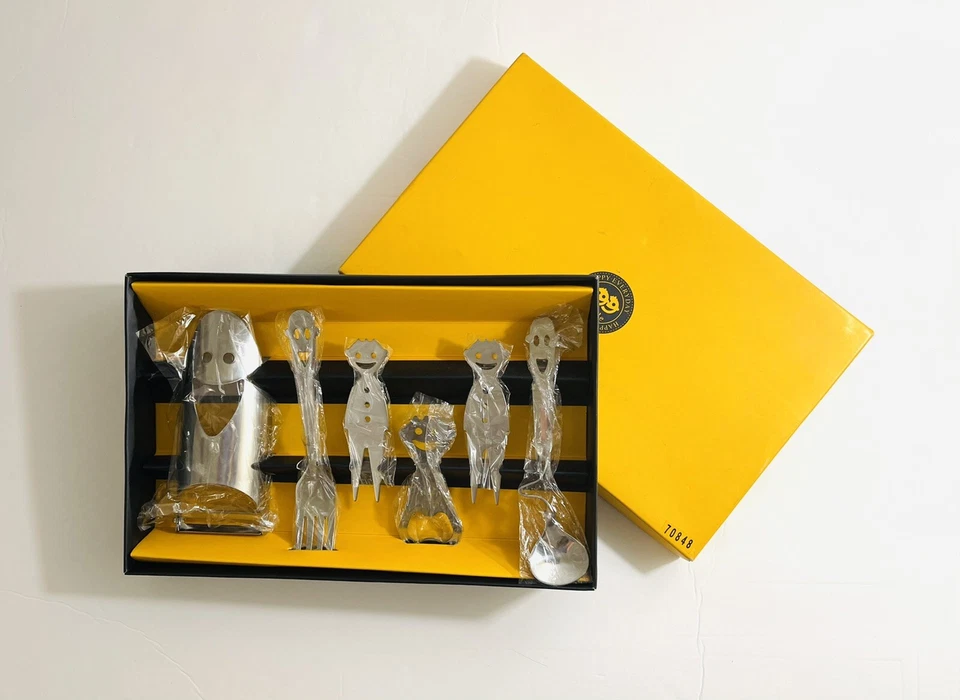 Lindos utensilios de mesa Happy Everyday SMILE - Mini juego de cubiertos seis piezas Foto 2 de 3