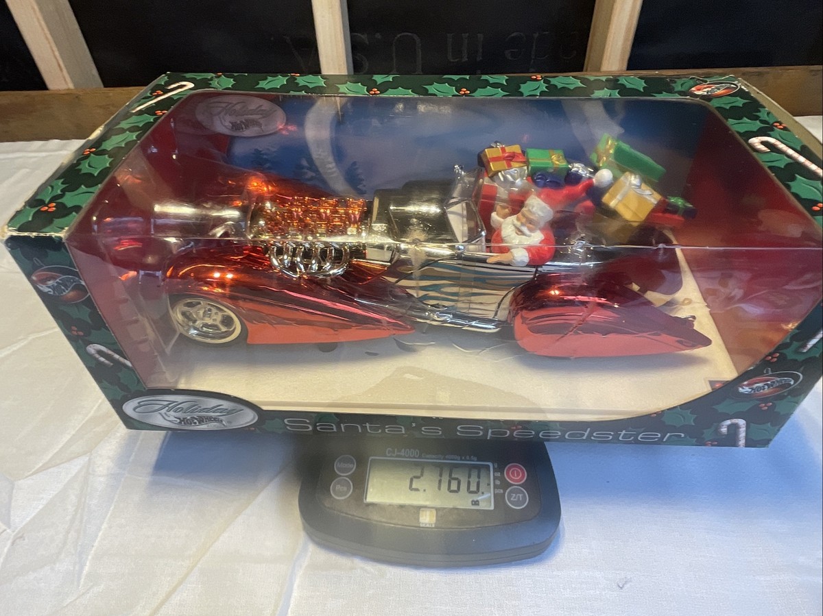 Brand new 2002 Holiday Hot Wheels 1/18 Scale Diecast 55635