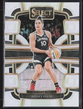 2024 Panini Select WNBA Kelsey Plum Concourse Silver Prizm #75