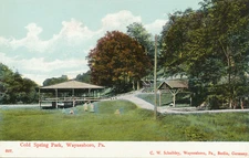 Waynesboro PA * Cold Spring Park  1908  C.W. Schaibley  Pub.