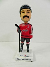 #20 washington CAPITALS troy BROUWER bobblehead MOVEMBER giveway 2013