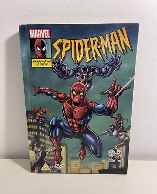 The New Spiderman - Die komplette Serie im DIN A4 Comic - DVD - Zustand gut
