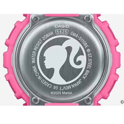 大人気　G-SHOCK Barbie BA-110-4A New Casio G-Shock Barbie Collaboration Model GMAS110BE-4A Limited