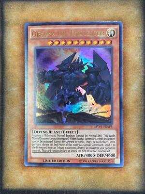 Yugioh Obelisk the Tormentor MVP1-ENSV5 Ultra Rare Limited Edition NM