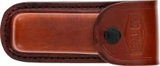 Old Timer LS2 Large Size Brown Leather Belt Sheath with Button Clasp, Hard Ex...