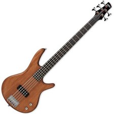 Ibanez 2018 GSR105EX 5 String Electric Bass Guitar - Mahogany Oil