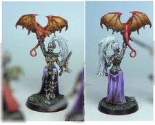 Avatars of War Dark Elf Princess Miniature: For Dark Elves, Beastmaster