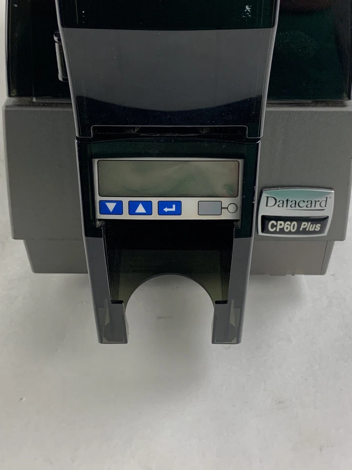 Datacard CP60 Plus Thermal ID CARD Printer For Parts  Magstrip Error MS-01410 - Image 4 of 4