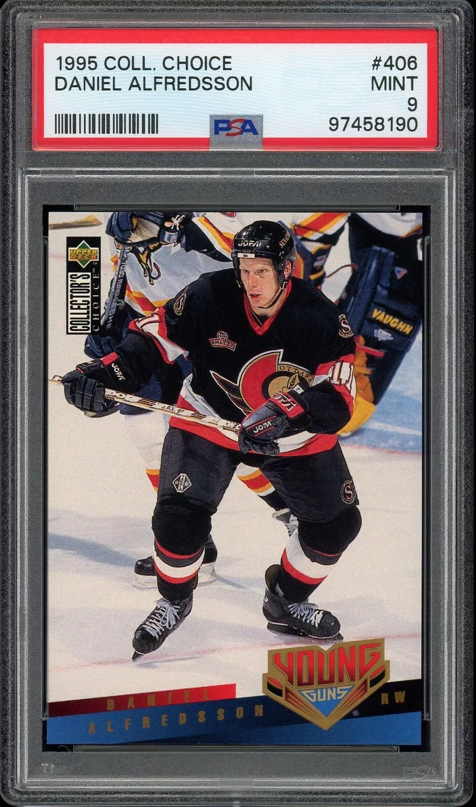 Daniel Alfredsson trading card