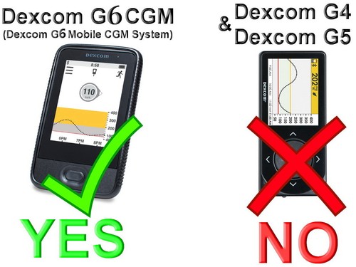 dexcom g6 phone compatible