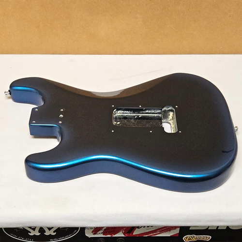 1989 Fender USA Strat Plus BODY Blue Pearl Burst - American Electric Guitar 80s - Picture 15 of 19