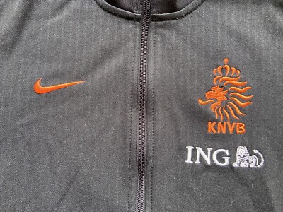 NETHERLANDS 2012 2013 FOOTBALL SOCCER TRACK JACKET N98 AUTHENTIC