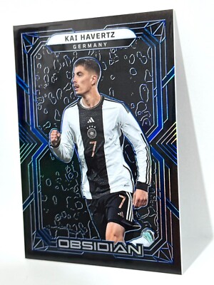2022-23 Panini Obsidian FIFA Germany Kai Havertz Blue Electric