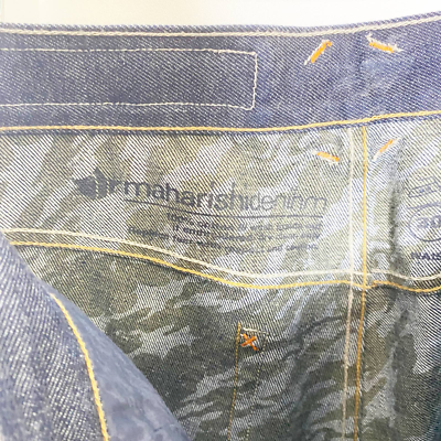 Maharishi Rare Embroidered Dark Washed Denim-Sz 30 x 34 | eBay