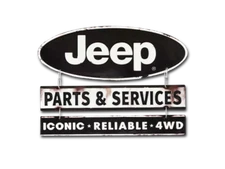 OPEN ROAD BRANDS Jeep Parts & Service Sign in 15" W x 11" H - ORB 90166132-S
