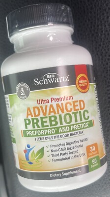 Bio Schwartz Ultra Premium Advanced Prebiotic - 60 Capsules Exp. 11/2026