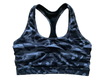 Zyia Active Sports Bra Camo Racerback Size Medium