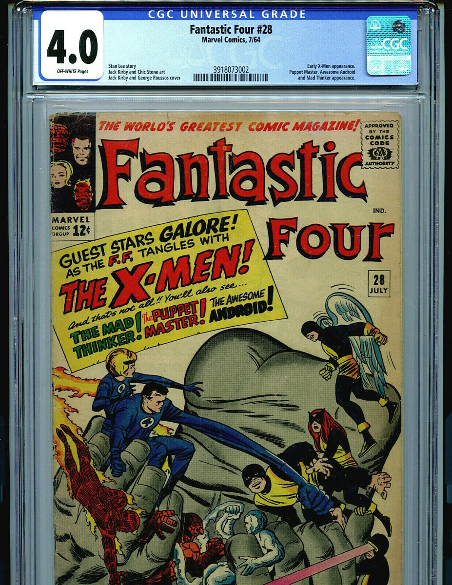 Fantastic Four #28 CGC 4.0 1964 Marvel Amricons K42 | eBay