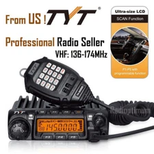 TYT TH-9000D 45W VHF Car Truck Mobile Ham Radio Transceiver Scrambler CTCSS/DCS